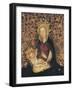 Virgin and Child, Detail from Madonna of Rose Garden-Michelino Da Besozzo-Framed Giclee Print