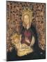 Virgin and Child, Detail from Madonna of Rose Garden-Michelino Da Besozzo-Mounted Giclee Print