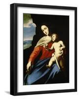 Virgin and Child, Early 1640S-Massimo Stanzione-Framed Giclee Print