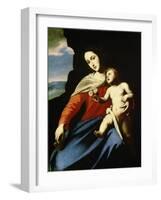 Virgin and Child, Early 1640S-Massimo Stanzione-Framed Giclee Print