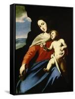 Virgin and Child, Early 1640S-Massimo Stanzione-Framed Stretched Canvas