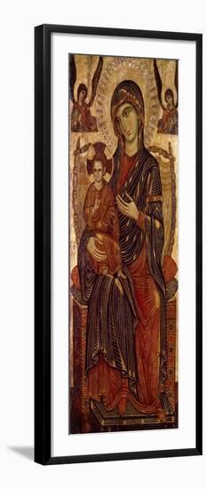 Virgin and Child Enthroned, C1280-null-Framed Giclee Print