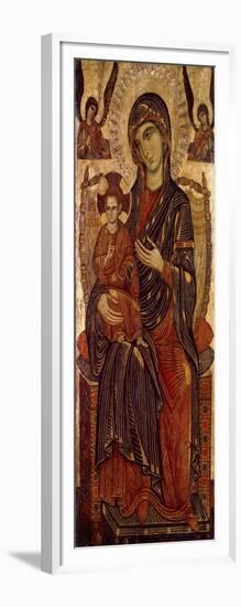 Virgin and Child Enthroned, C1280-null-Framed Giclee Print