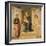 Virgin and Child Enthroned, with St James and St Sebastian-Lorenzo Costa-Framed Giclee Print