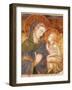 Virgin and Child (Fresco)-Pietro Lorenzetti-Framed Giclee Print