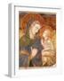 Virgin and Child (Fresco)-Pietro Lorenzetti-Framed Giclee Print