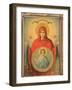 Virgin and Child, Greek Orthodox Icon, Thessaloniki, Macedonia, Greece, Europe-Godong-Framed Photographic Print