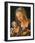 Virgin and Child Holding a Half-Eaten Pear, 1512-Albrecht Dürer-Framed Giclee Print