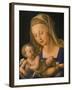 Virgin and Child Holding a Half-Eaten Pear, 1512-Albrecht Dürer-Framed Giclee Print