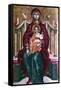 Virgin and Child Icon, 1664-Emmanuel Tzanes-Framed Stretched Canvas