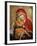 Virgin and Child Icon at Aghiou Pavlou Monastery on Mount Athos-Julian Kumar-Framed Photographic Print