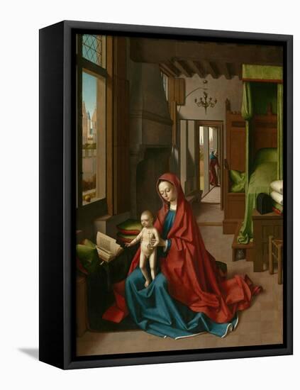 Virgin and Child in a Domestic Interior, 1460-67-Petrus Christus-Framed Stretched Canvas