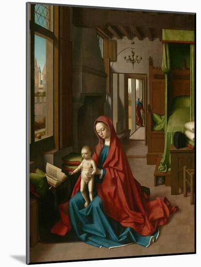 Virgin and Child in a Domestic Interior, 1460-67-Petrus Christus-Mounted Giclee Print