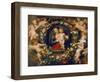 Virgin and Child in a Garland. the Garland by Jan Brueghel D.Ae. (1568-1625), about 1616/17-Peter Paul Rubens-Framed Giclee Print