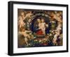 Virgin and Child in a Garland. the Garland by Jan Brueghel D.Ae. (1568-1625), about 1616/17-Peter Paul Rubens-Framed Giclee Print