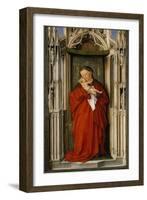 Virgin and Child in a Niche, c.1500-Netherlandish School-Framed Giclee Print