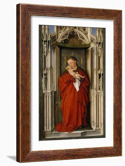 Virgin and Child in a Niche, c.1500-Netherlandish School-Framed Giclee Print