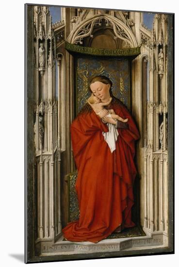 Virgin and Child in a Niche, c.1500-Netherlandish School-Mounted Giclee Print