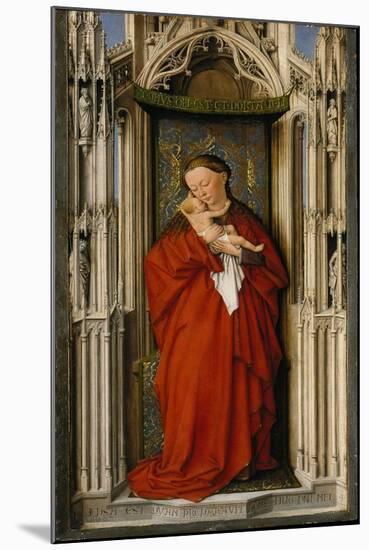 Virgin and Child in a Niche, c.1500-Netherlandish School-Mounted Giclee Print