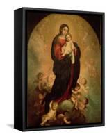 Virgin and Child in Glory, 1673-Bartolome Esteban Murillo-Framed Stretched Canvas