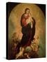 Virgin and Child in Glory, 1673-Bartolome Esteban Murillo-Stretched Canvas