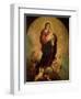 Virgin and Child in Glory, 1673-Bartolome Esteban Murillo-Framed Giclee Print