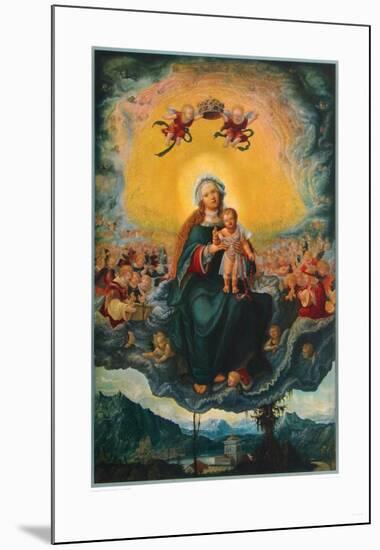 Virgin and Child in the Glory-Albrecht Altdorfer-Mounted Collectable Print