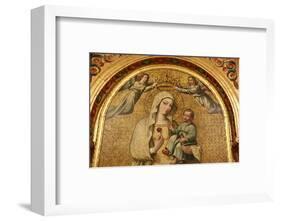 Virgin and Child in the Mosque (Mezquita) and Cathedral of Cordoba, Cordoba, Andalucia, Spain-Godong-Framed Photographic Print