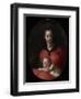 Virgin and Child, Known as the Madonna del Libro, c.1545-46-Jacopo Pontormo-Framed Giclee Print