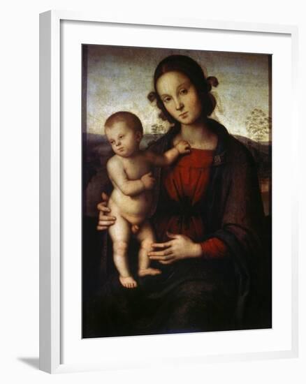 Virgin and Child, Late 15th or Early 16th Century-Perugino-Framed Giclee Print