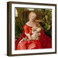 Virgin and Child "Madonna with the Iris," 1508 (Detail)-Albrecht Dürer-Framed Giclee Print