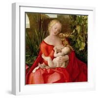 Virgin and Child "Madonna with the Iris," 1508 (Detail)-Albrecht Dürer-Framed Giclee Print