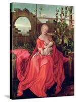 Virgin and Child "Madonna with the Iris," 1508-Albrecht Dürer-Stretched Canvas