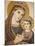 Virgin and Child Mosaic in St. George's Orthodox Church, Madaba, Jordan, Middle East-null-Mounted Photographic Print