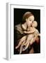 Virgin and Child (Oil on Panel)-Lambert Lombard-Framed Giclee Print