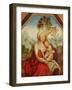 Virgin and Child (Oil on Panel)-Quentin Massys or Metsys-Framed Giclee Print