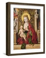 Virgin and Child (Panel)-Alonso Berruguete-Framed Giclee Print