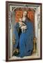 Virgin and Child - Rogier Van Der Weyden (Ca. 1399-1464). Oil on Wood, C. 1430 or C. 1451. Dimensio-Rogier van der Weyden-Framed Giclee Print