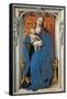 Virgin and Child - Rogier Van Der Weyden (Ca. 1399-1464). Oil on Wood, C. 1430 or C. 1451. Dimensio-Rogier van der Weyden-Framed Stretched Canvas