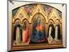 Virgin and Child, St. John the Baptist, St. Dominic, St. Peter the Martyr and St. Thomas Aquinas-Fra Angelico-Mounted Giclee Print