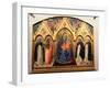 Virgin and Child, St. John the Baptist, St. Dominic, St. Peter the Martyr and St. Thomas Aquinas-Fra Angelico-Framed Giclee Print