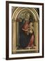 Virgin and Child (the Madonna of the Roses)-Sandro Botticelli-Framed Giclee Print