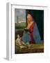 Virgin and Child (The Tallard Madonna), 15th Century-Giorgione-Framed Giclee Print