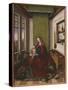 Virgin and Child with a Book-Jan van Eyck-Stretched Canvas