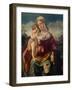 Virgin and Child with a Donor, 1504-Andrea Previtali-Framed Giclee Print