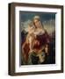 Virgin and Child with a Donor, 1504-Andrea Previtali-Framed Giclee Print