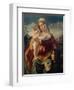 Virgin and Child with a Donor, 1504-Andrea Previtali-Framed Giclee Print