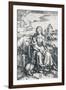 Virgin and Child with a Monkey, 1506-Albrecht Dürer-Framed Giclee Print