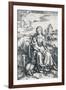 Virgin and Child with a Monkey, 1506-Albrecht Dürer-Framed Giclee Print