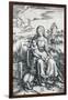 Virgin and Child with a Monkey, 1506-Albrecht Dürer-Framed Giclee Print